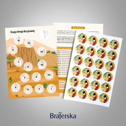 Droga krzyżowa z naklejkami