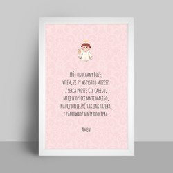 Obraz dla dzieci z modlitwą