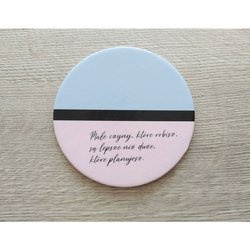 Podkładka korkowa okrągła - Małe czyny