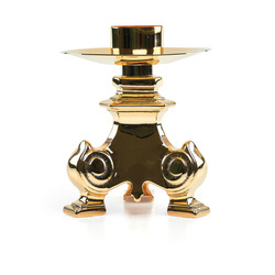 Świecznik z barokową podstawą - 12 cm