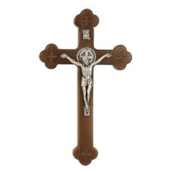 Krzyż Syjonu z medalikiem św. Benedykta