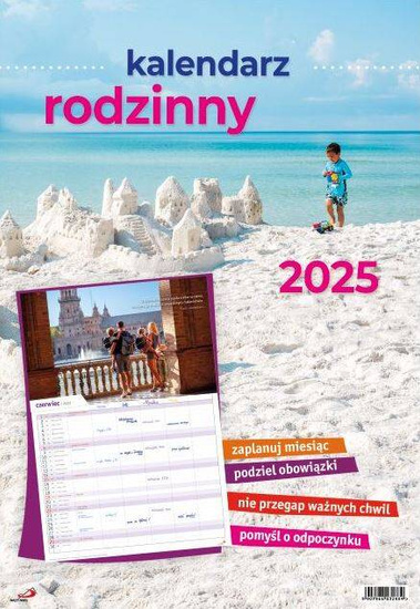 Kalendarz 2025 - Kalendarz rodzinny