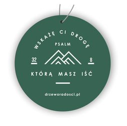 Zawieszka zapachowe - Wskażę ci drogę... zapach morska bryza