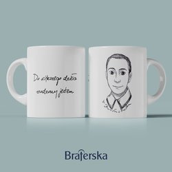 Kubek ceramiczny - św. Stanisław Kostka