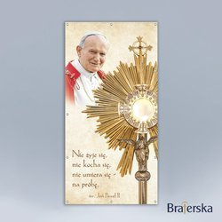 Baner Boże Ciało z Janem Pawłem II