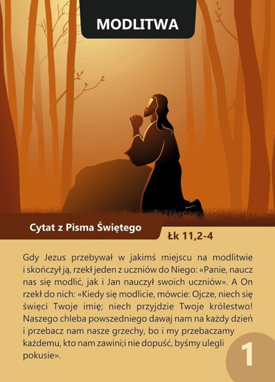 Zadania na Wielki Post dla dzieci - zestaw 24 kpl.