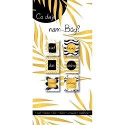 Zakładki Magnetyczne - Co daje nam Bóg? - 6 sztuk