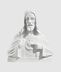 Figura - Serce Pana Jezusa (popiersie) 35 cm