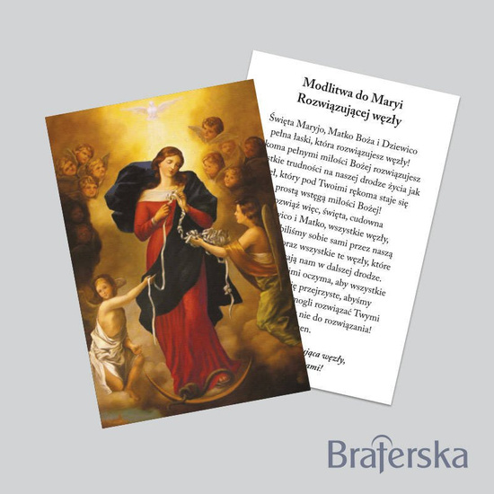 Obrazki Matka Boska Rozwiązująca węzły