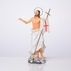 Figurka  Jezus Zmartwychwstały - 20 cm