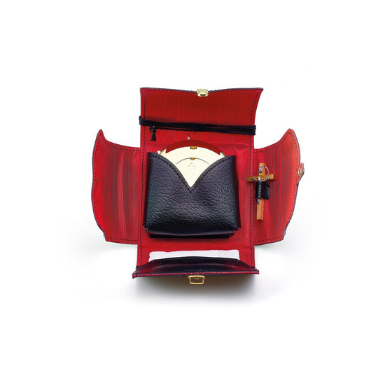 Bursa - cyborium w etui skórzanym - 11 cm