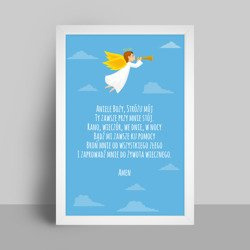 Obraz dla dzieci z modlitwą