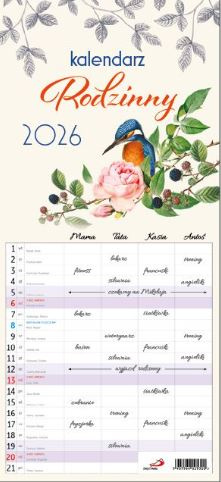 Kalendarz 2026 - Rodzinny MAŁY