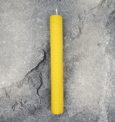 Świeca z węzy pszczelej - 23,5 cm