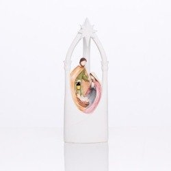 Święta Rodzina Boże Narodzenie - świecąca - Bianco