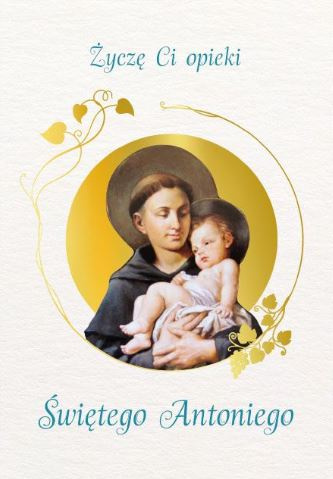 Karnet ze Świętymi 2. Święty Antoni