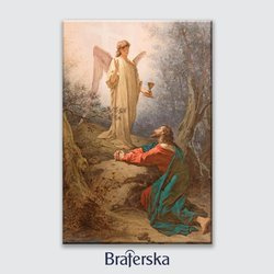 Obraz drukowany - Jezus z aniołem