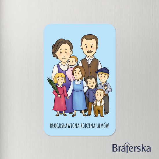 Magnes Błogosławiona Rodzina Ulmów