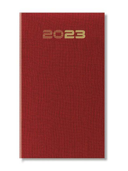 Terminarz tygodn. STANDARD 2023 - rubinowy