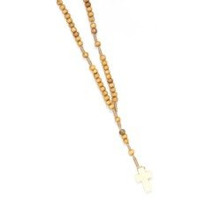 Różaniec drewniany mały