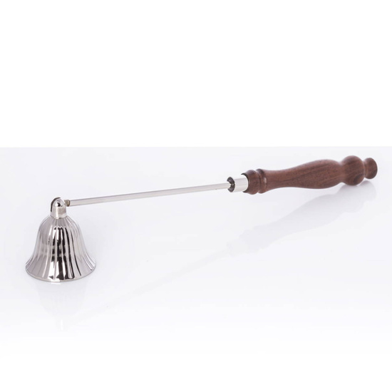 Gasidełko - niklowane z drewnianą rączką