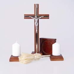 Komplet kolędowy - drewniany 21,5 cm