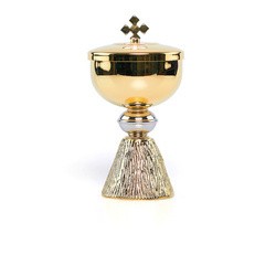 Puszka mini z dekorowaną podstawą - 11,5 cm