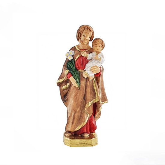 Figurka - św. Józef z Dzieciątkiem - 11,5 cm