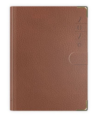 B7 LUX z zapinką 2026 - brązowy