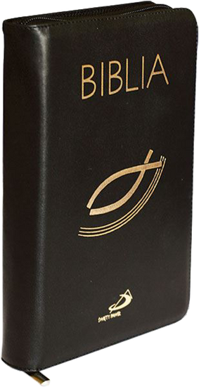 Biblia w oprawie z suwakiem - czarna