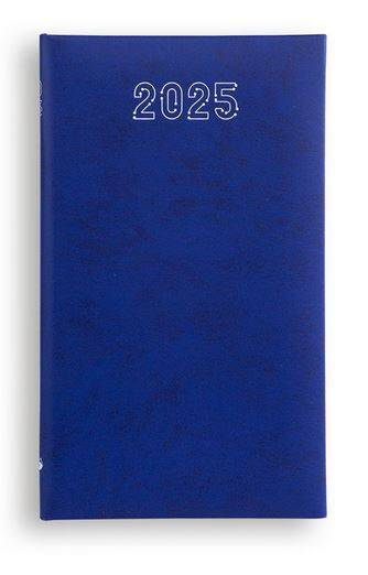Terminarz tygodniowy STANDARD 2025 - niebieski