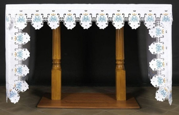 Obrus ołtarzowy - Maryjny z koroną