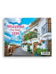 Kalendarz 2024 na biurko - Wszystko ma swój czas