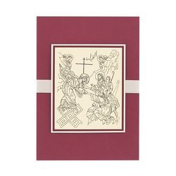 Kartka Ikona Zstąpienie do Otchłani