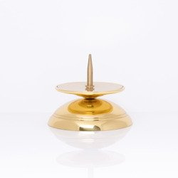 Lichtarz - mosiądz - 5 cm