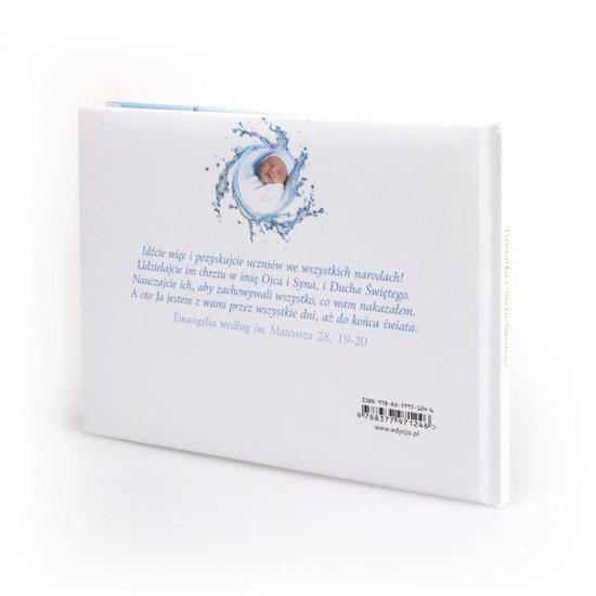 Pamiątka Chrztu Świętego (dla chłopca)