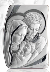 Srebrny obrazek. Święta Rodzina