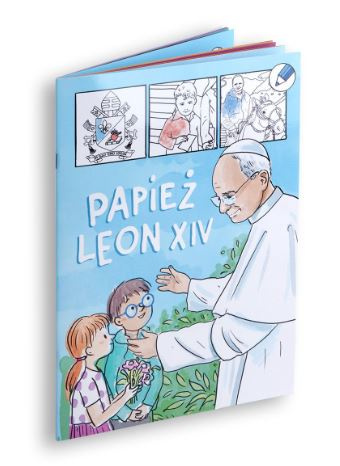 Kolorowanka. Papież Leon XIV