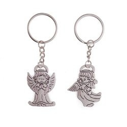 Brelok metalowy anioły