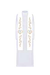 Stuła haftowana Maryjna