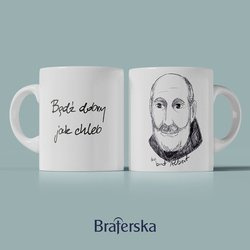 Kubek ceramiczny - św. Brat Albert