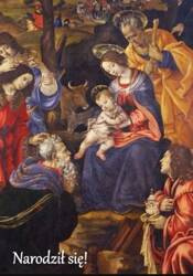 Kartka bożonarodzeniowa z reprodukcją - 5