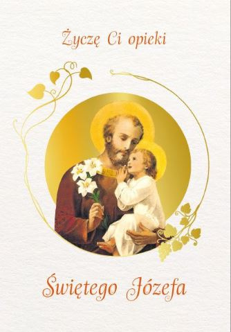 Karnet ze Świętymi 4. Święty Józef