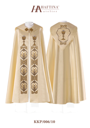 Kapa liturgiczna "Kielich + IHS"