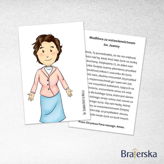 Obrazki dla dzieci. Święta Joanna Beretta Molla.