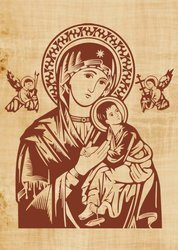 Kartka Braterska - Matka Boska Nieustającej Pomocy