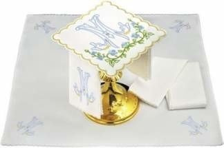 Komplet kielichowy 100% len