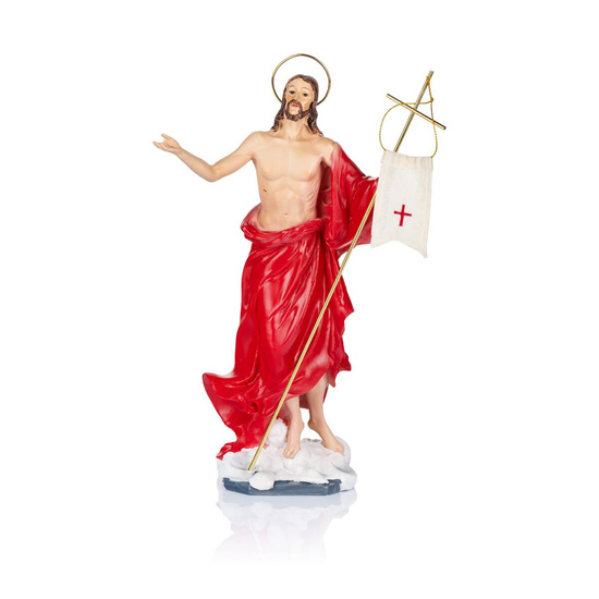 Figurka - Jezus Zmartwychwstały - 31 cm - Wielkanoc