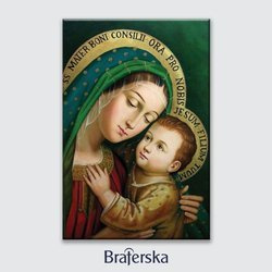 Obraz drukowany - Matka Boska z Dzieciątkiem Jezus