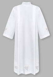 Alba kapłańska haftowana - winogrono